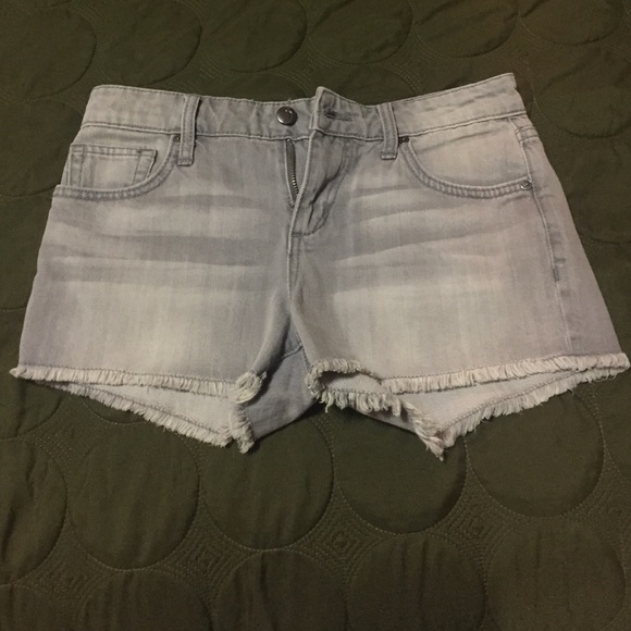 Gray washed Joe's shorts