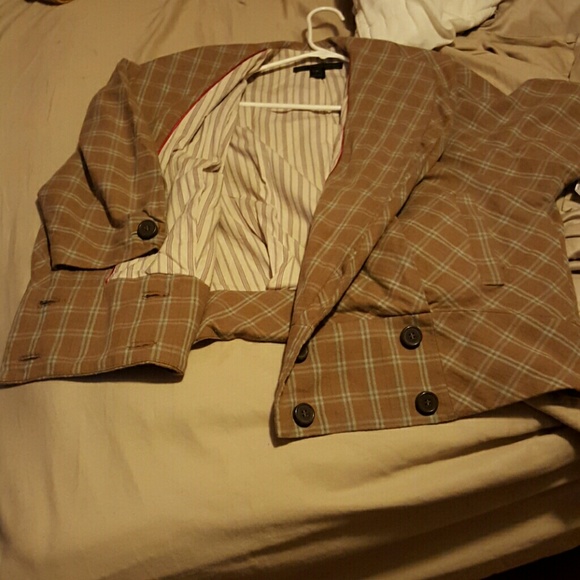 Sold Marc Jacobs 3/4 sleeve , lined, wool jacket.