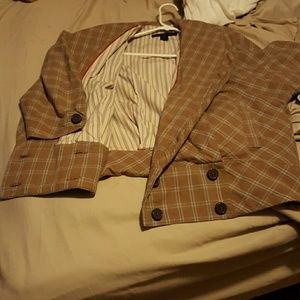 Sold Marc Jacobs 3/4 sleeve , lined, wool jacket.