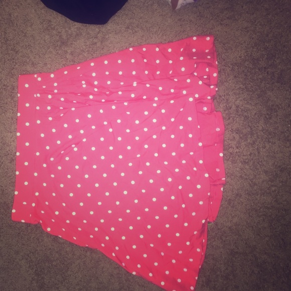 Polka dot skirt