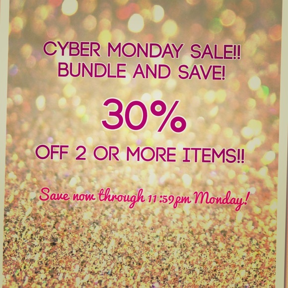 🎉🛍🎊Celebrate Cyber Monday with 30% off!!!🎉🛍🎊