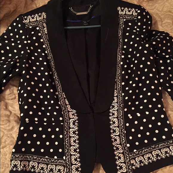 Silk blazer