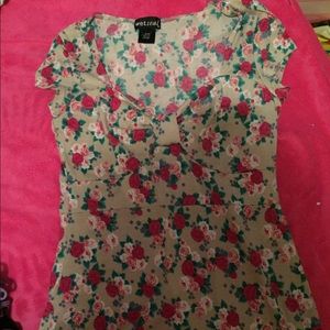 Flower shirt