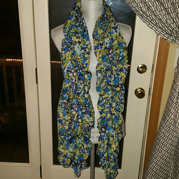 Floral scarf