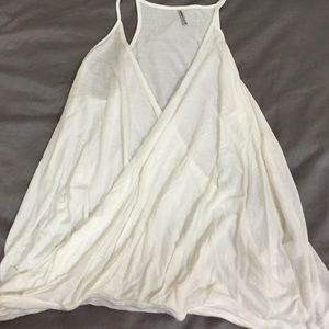 Tobi white cross tank