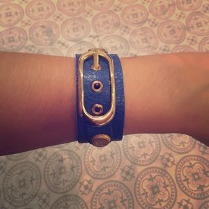 Blue bracelet