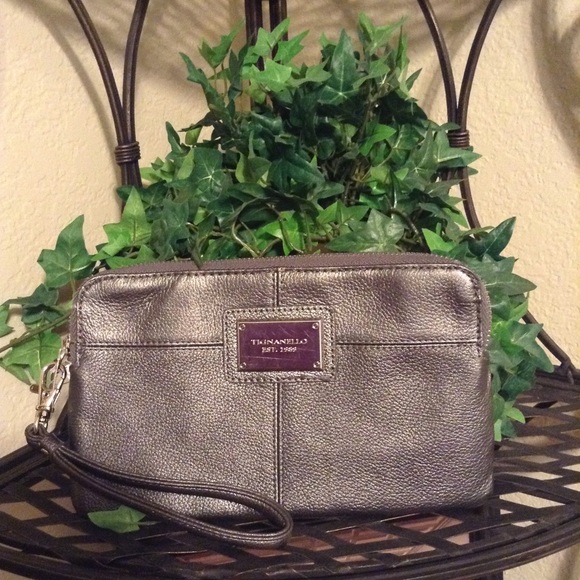 Tignanello leather Wristlet