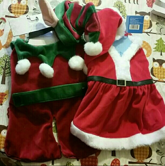 Santa and elf costume