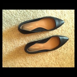 Calvin Klein Sz. 6 Black "Galice"  flats