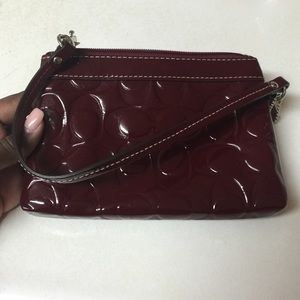 Coach wristlet