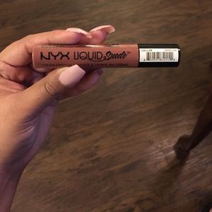 NYX Liquid Suede Cream Lipstick in Soft Spoken