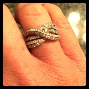 Kay jeweler a diamond ring, size 7