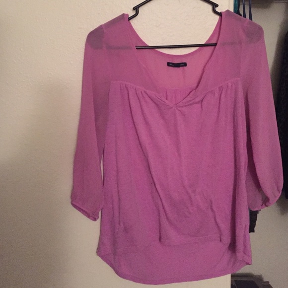Light purple shirt