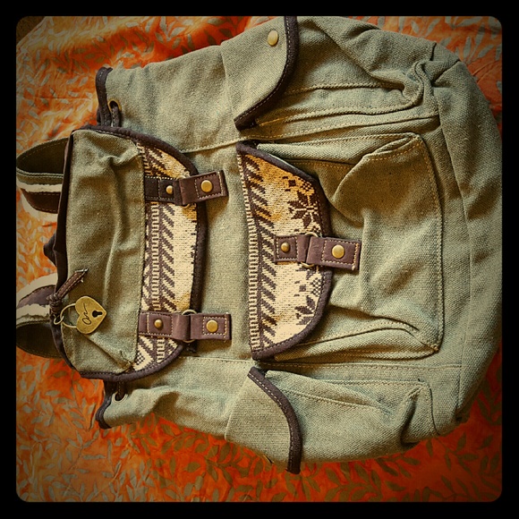 Cute winter design backpack