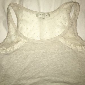🎀 Feminine swiss dot tank