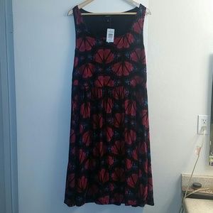 Butterfly patterned dress