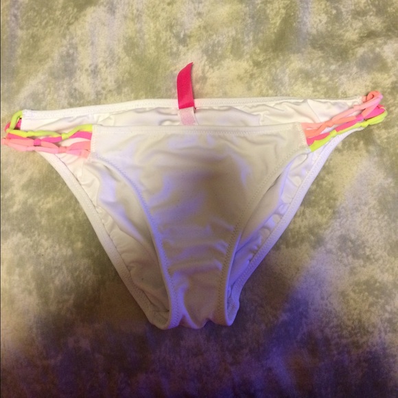 VS white bathing suit bottom