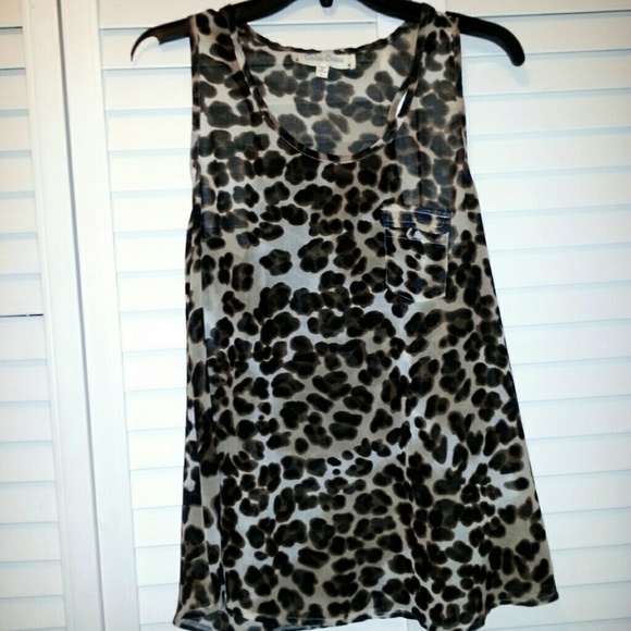 Forever 21 Leopard/Cheetah Blouse - Picture 1 of 2
