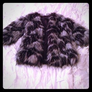 H&M Faux Fur Coat