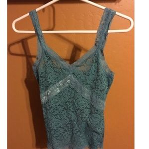 The Limited, turquoise colored tank