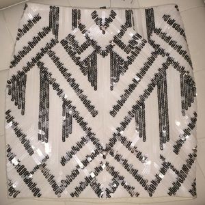 Express Sequined Skirt