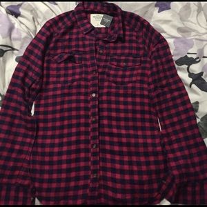 Abercrombie and Fitch plaid flannel