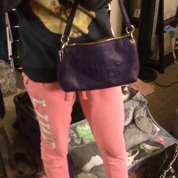 Purple coach and horse small bag - Picture 4 of 4