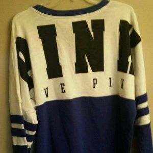 Victoria Secret PINK jersey style shirt ☆1 hr sale