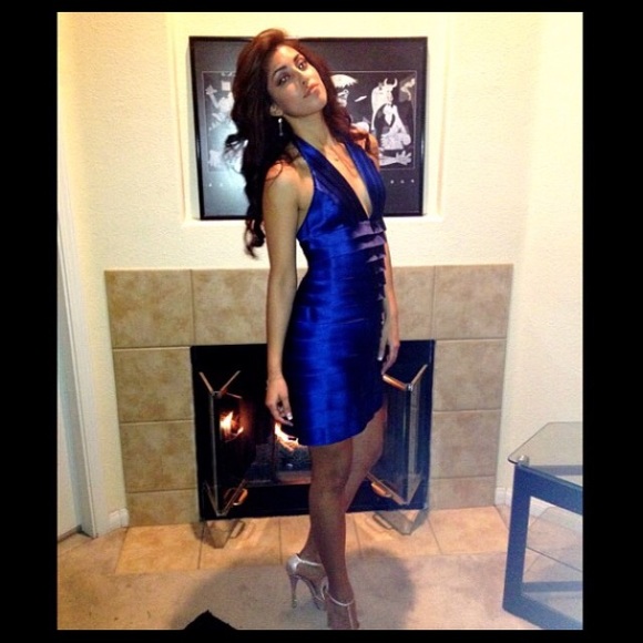BCBG Navy Dress