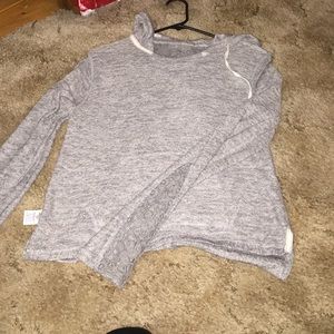 grey sweater