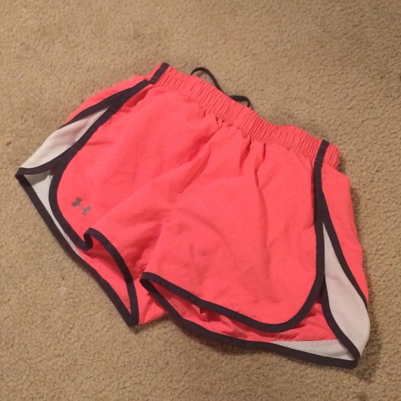 Peach/Pink Under Armour shorts