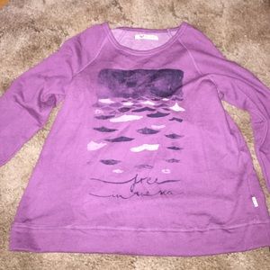 roxy crew neck