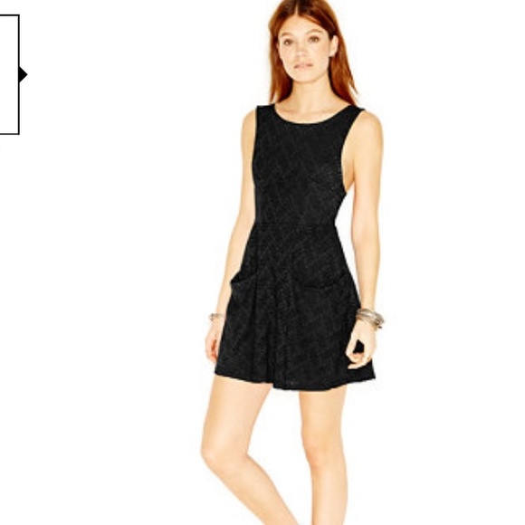 New Free People Lace Cutout Mini Dress - Large