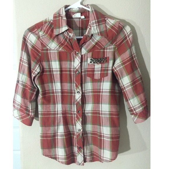 Flannel w/ studs