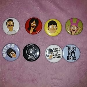 Bob's burgers pins