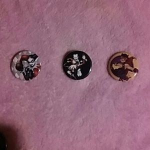 Bat girl, Harley quin & joker, harley quin pins