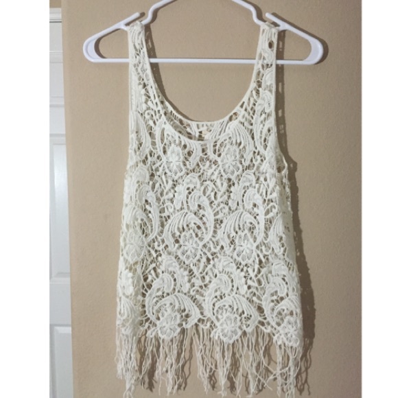 Crochet w/ fringe top