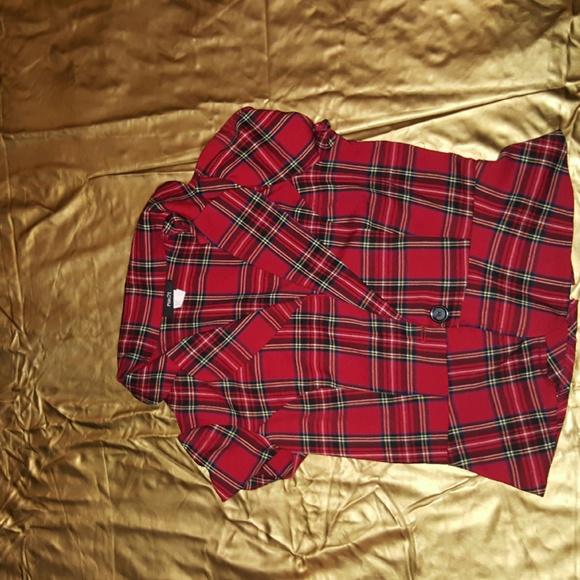 Plaid top!! - Picture 3 of 4
