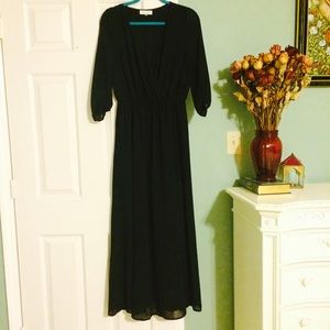 V neck Anthropologie Dress.