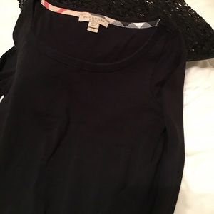 Black Burberry top