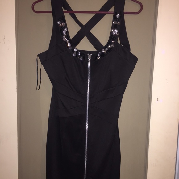 Lovey Dovey Dresses & Skirts - SOLD :) NWOT, never worn black bodycon dress.