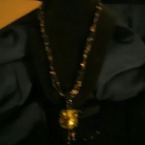 Beaded Double Strand Necklace