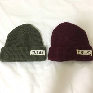 Poler Worker Man Beanie (lot of 2)