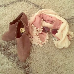 Suede Booties
