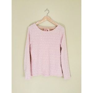 Pink Sweater with Bow Tie 🎀