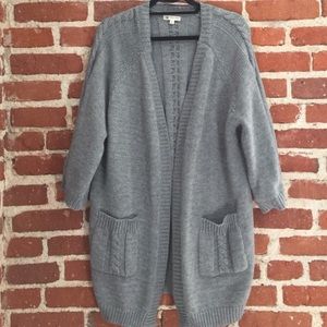 Cotton Candy Gray Cardigan