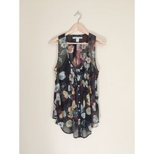 Floral Sleeveless Top