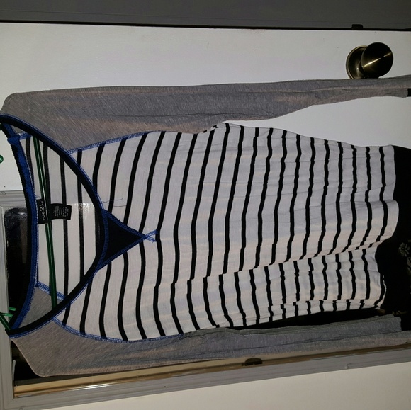 Horizontal striped sweater