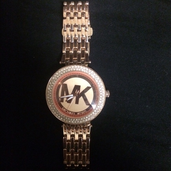 Michael Kors rose gold watch
