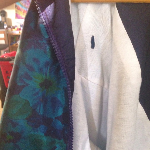 Vintage Floral Windbreaker / Bomber Jacket - Picture 4 of 4